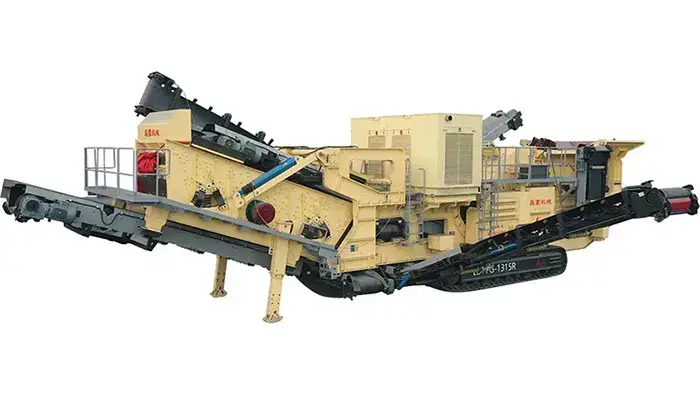 Crawler Mobile Impact Crusher Plant