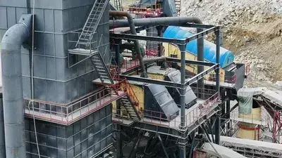 Vibrating Screen used in Sand Making Plant Project in Fujian